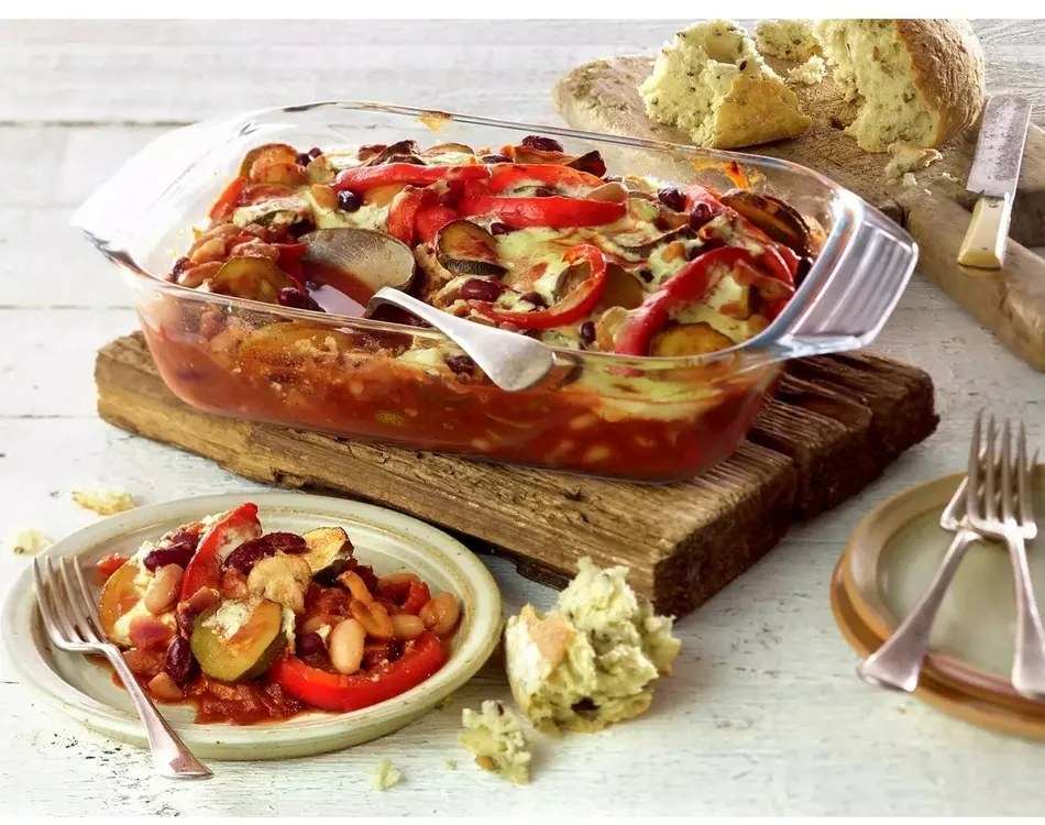 Zestaw szklanych naczyń żaroodpornych Pyrex, 3szt., 1,4 l + 3 l + 4 l
