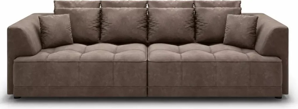 Sofa z elektrycznie wysuwanym siedziskiem Tiga - duża kanapa do pokoju gościnnego
