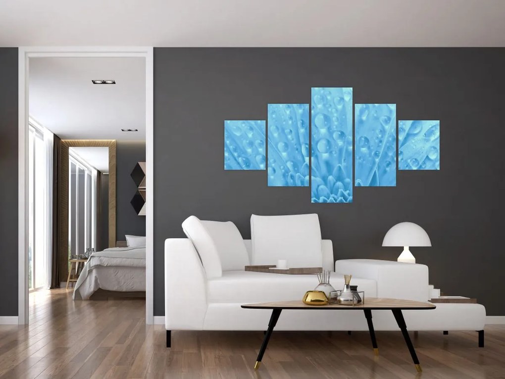 Obraz - Ujęcie makro kwiatu (125x70 cm)