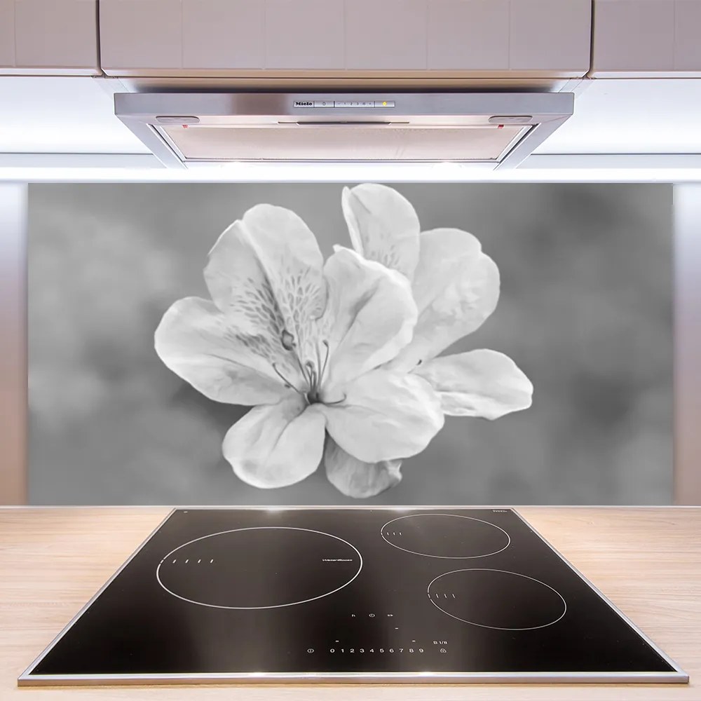 Panel Kuchenny Kolorowy Ogród Na Szkle