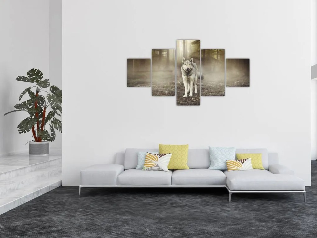Obraz - Strażnik leśny (125x70 cm)