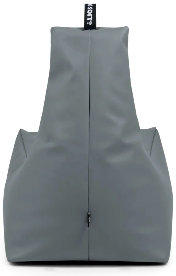 Czerwony worek do siedzenia z imitacji skóry Icy XL – So Soft?