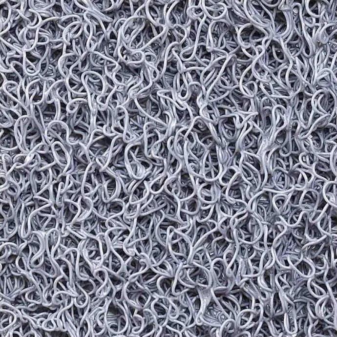 Trwała mata podłogowa, czyszcząca, 60 x 90 cm, szary