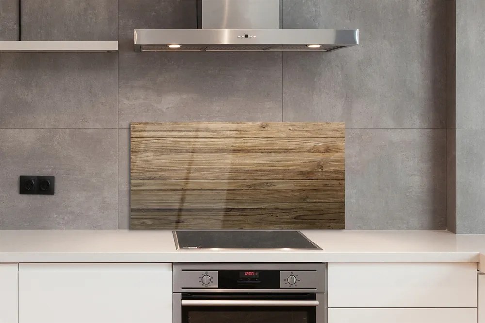 Szklany Panel Drewniana Struktura Ścienna