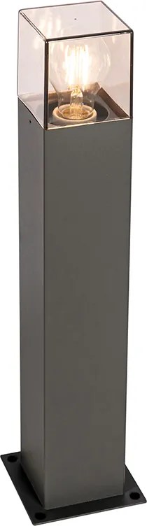 Lampa zewnętrzna 50 cm antracytowa z kołkiem do ziemi i tuleją kablową - Denmark