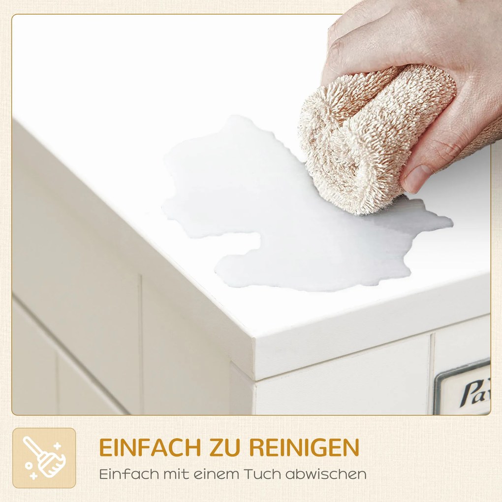 PawHut Klatka dla psa, klatka dla zwierząt domowych z poduszką, dom dla psa, buda dla psa, Biały