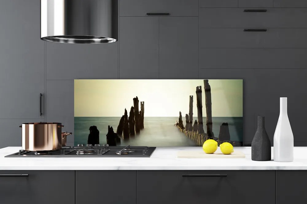 Panel Szklany Lśniąca Tafla Oceanu