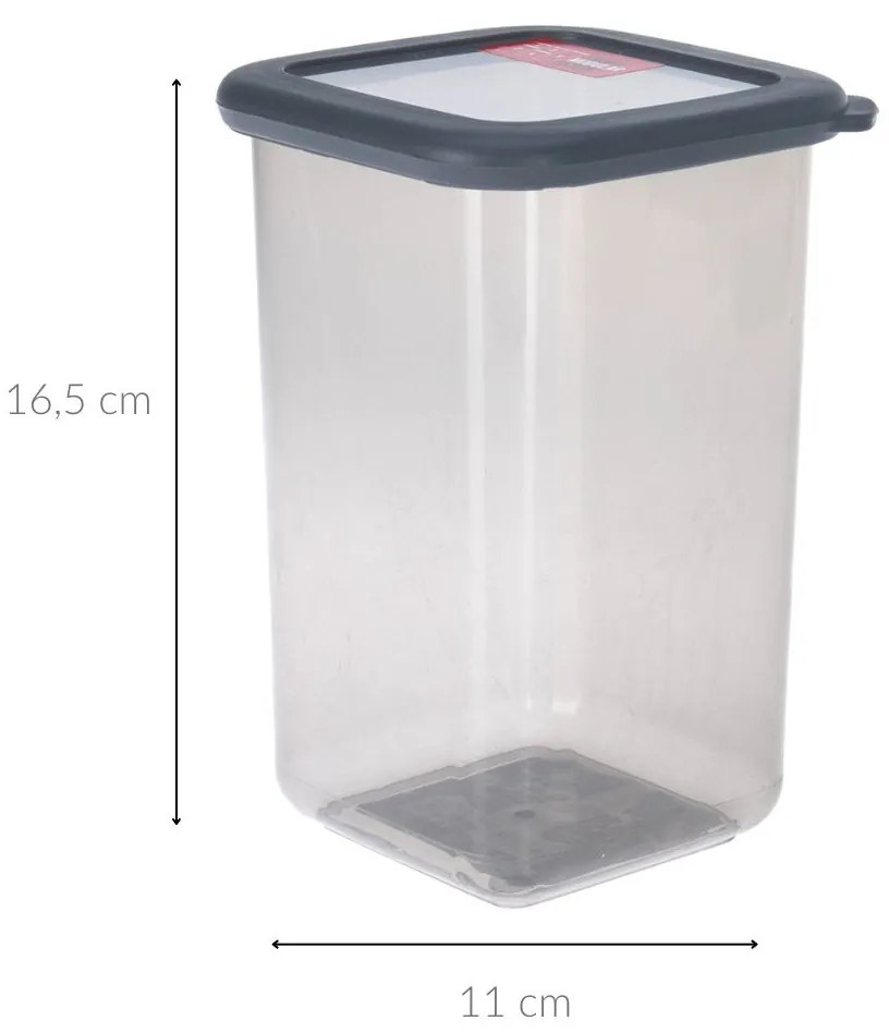 Pojemniki na żywność z tworzywa sztucznego SMART MODULAR, 1200 ml