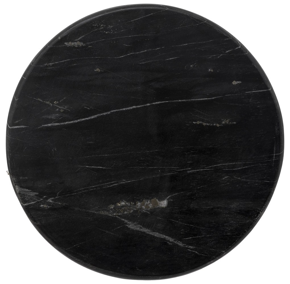 Marmurowa taca do serwowania przekąsek, talerz MARBLE, Ø 30 cm