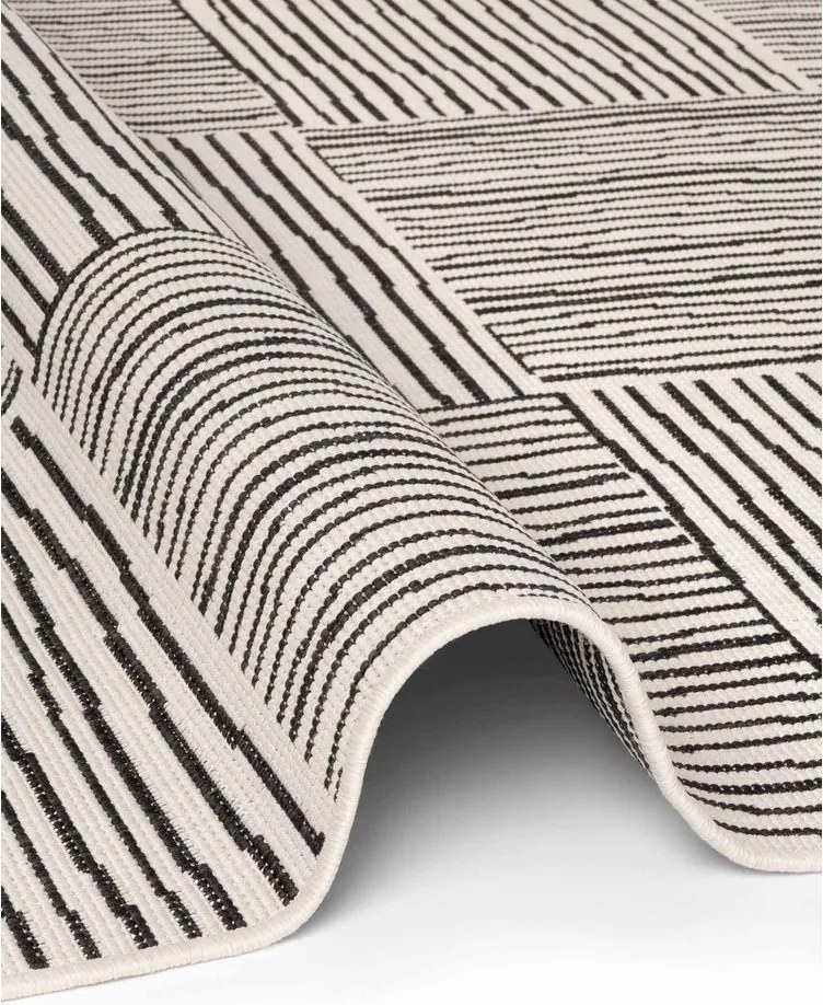 Czarny/kremowy dywan odpowiedni na zewnątrz 200x300 cm Haringey Nightingale – Ted Baker