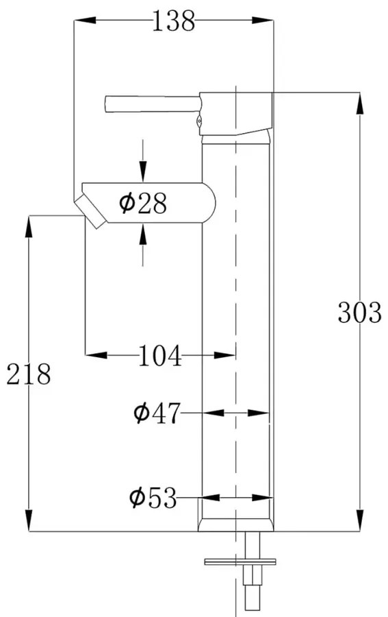 Komplet umywalki nablatowej z baterią - Leli 5X