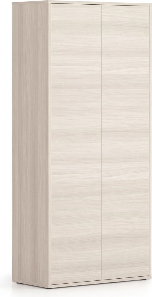 Szafa biurowa BLOCK, 800 x 400 x 1748 mm, dąb naturalny