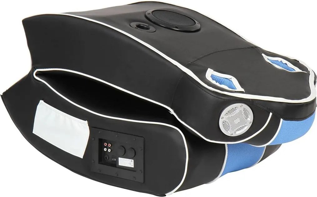 Miadomodo Fotel Multimedia, 50 x 89 x 94 cm, niebieski