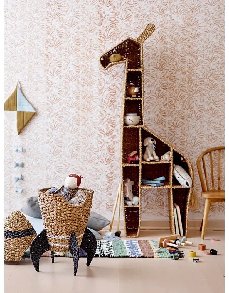 Dziecięcy regał rattanowy 46x148 cm Kalu − Bloomingville Mini