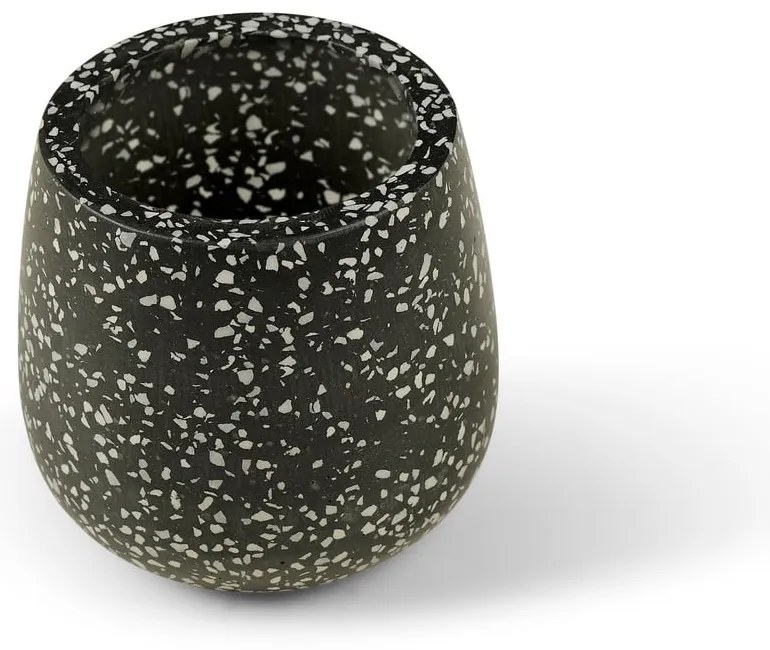 Ciemnoszara doniczka Bonami Selection Terrazzo, ø 15 cm