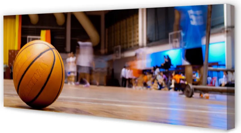 Obraz canvas na ścianę Emocje Na Boisku Koszykówki