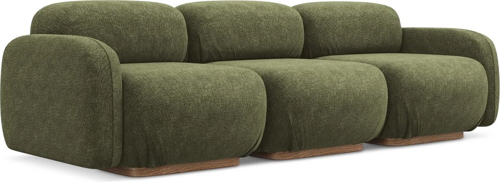Modułowa sofa 4-osobowa Ailani, tkanina szenilowa