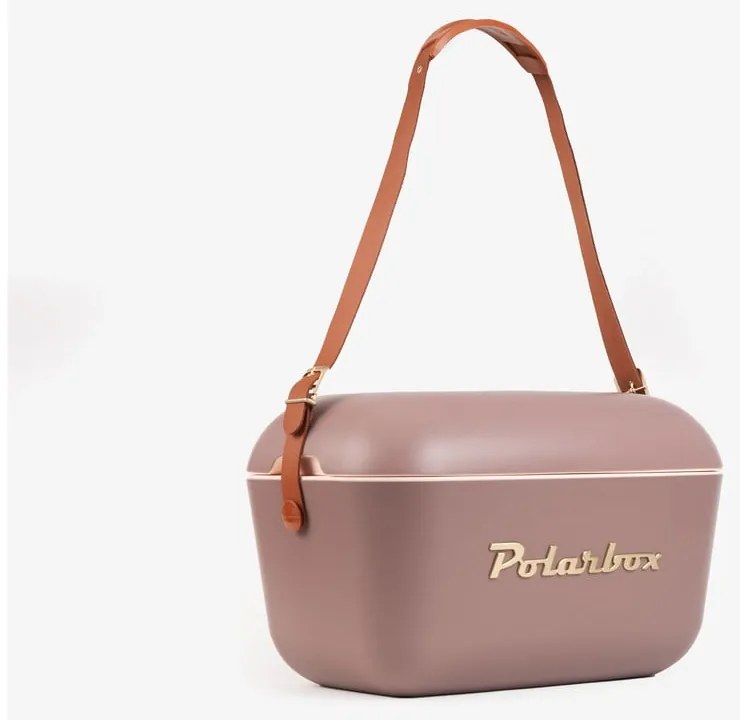 Brązowy pojemnik chłodzący 20 l Classic Gold – Polarbox