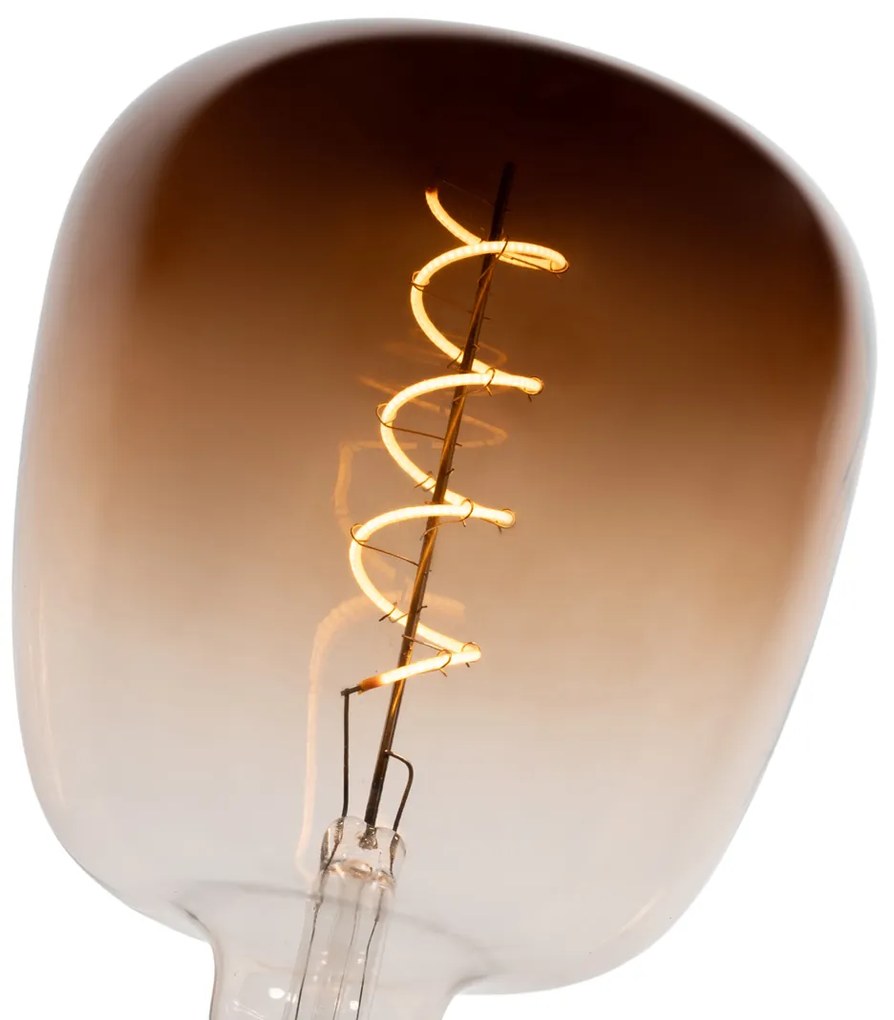 Zestaw 5 ściemnialnych żarówek LED E27 G140 brązowych 4,9W 110 lm 1800K