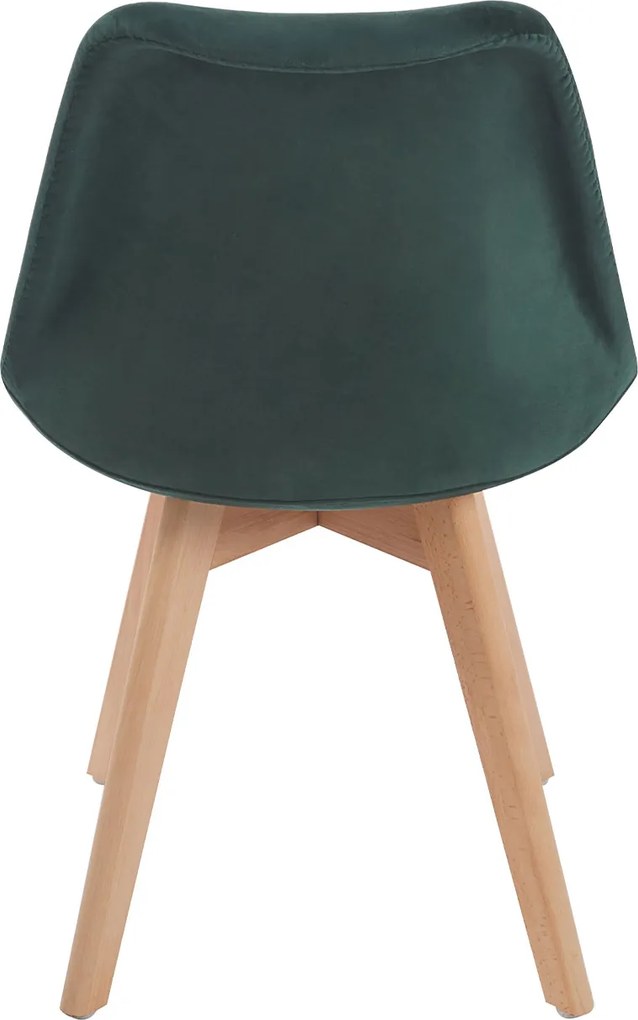 Zestaw 4 Krzese Synk Aksamitne