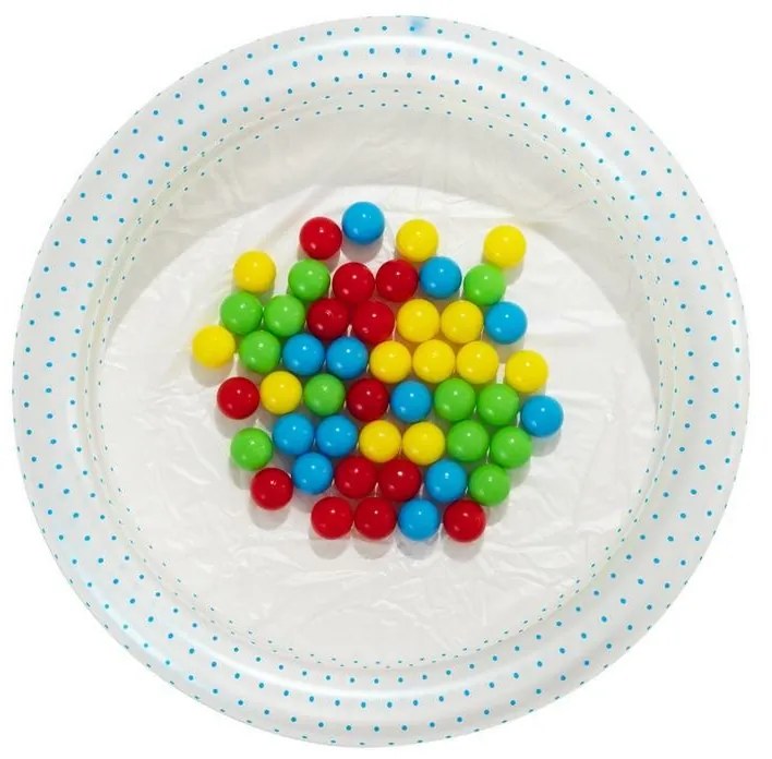 Bestway Basen z 50 szt. piłek, śr. 91 cm, niebieski