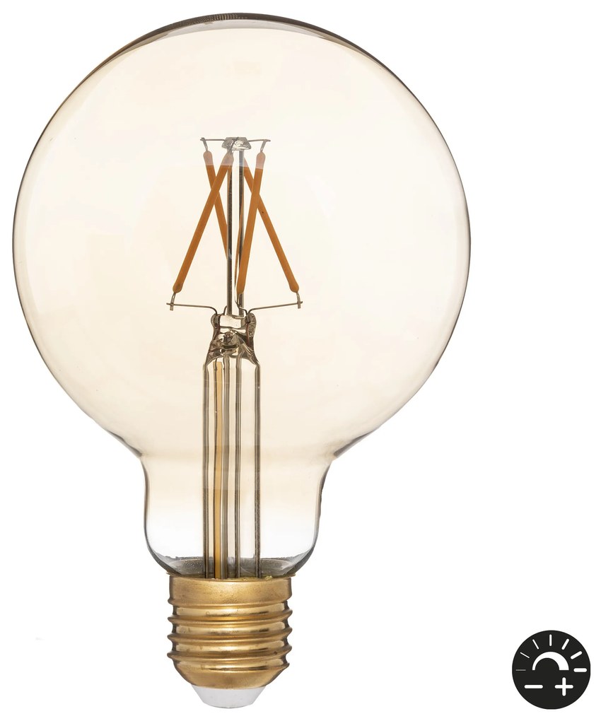 Żarówka dekoracyjna LED, kulista, G95