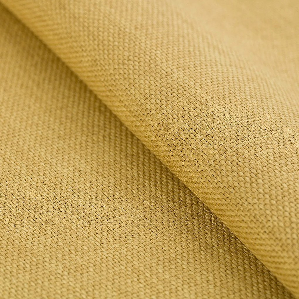 Zasłona zaciemniająca na taśmie marszczącej blackout strukturalny musztardowy 140 x 280 cm 1 szt.