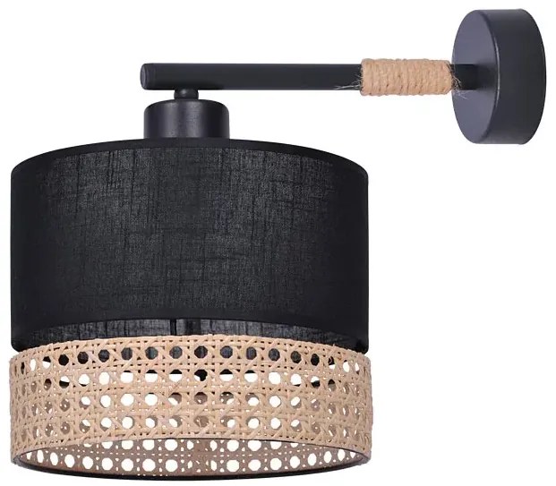 Nowoczesny kinkiet z abażurem boho Z0-H77