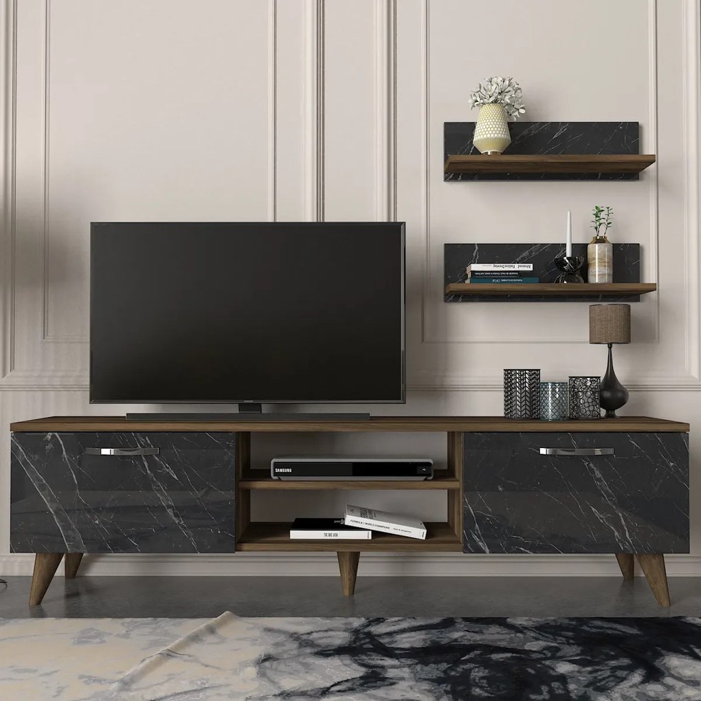 Stolik pod telewizor Ayden Marble