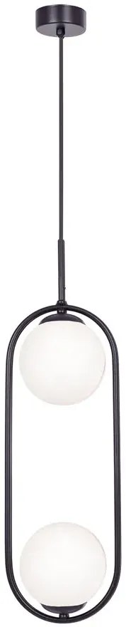 Elegancka lampa wisząca z białymi kloszami - 4X A199 A8-E02
