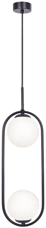 Elegancka lampa wisząca z białymi kloszami - A199-Anoba