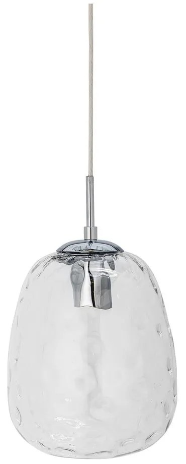 Lampa wisząca w kolorze srebra ze szklanym kloszem ø 20 cm Baele – Bloomingville