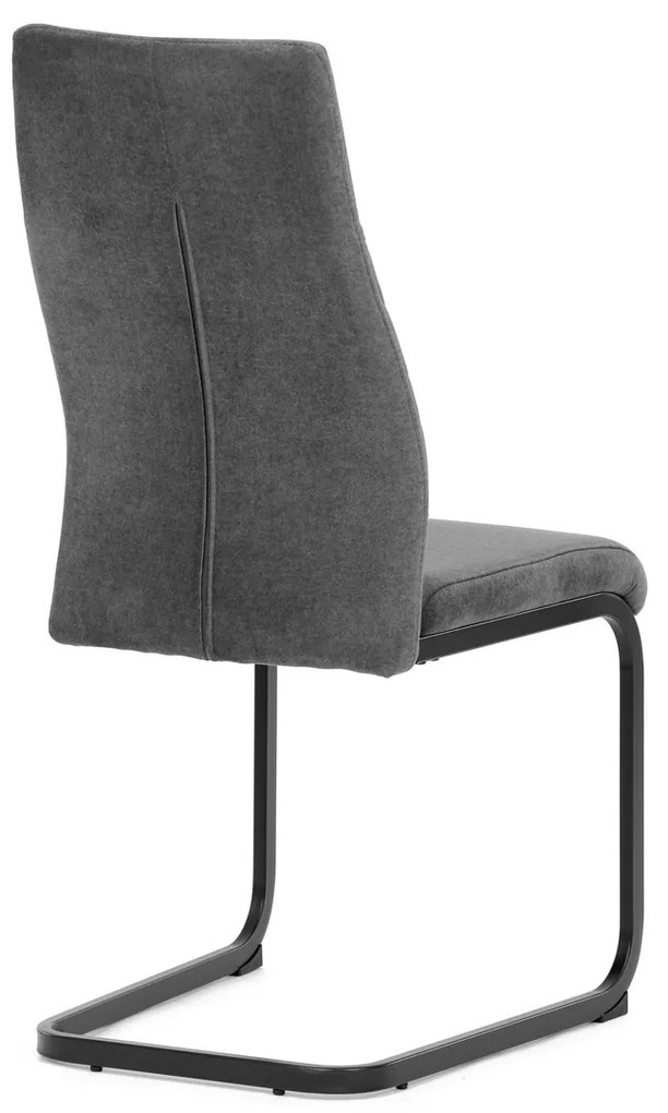 Zestaw krzeseł do jadalni DCL-X7018 GREY2, 4 szt.