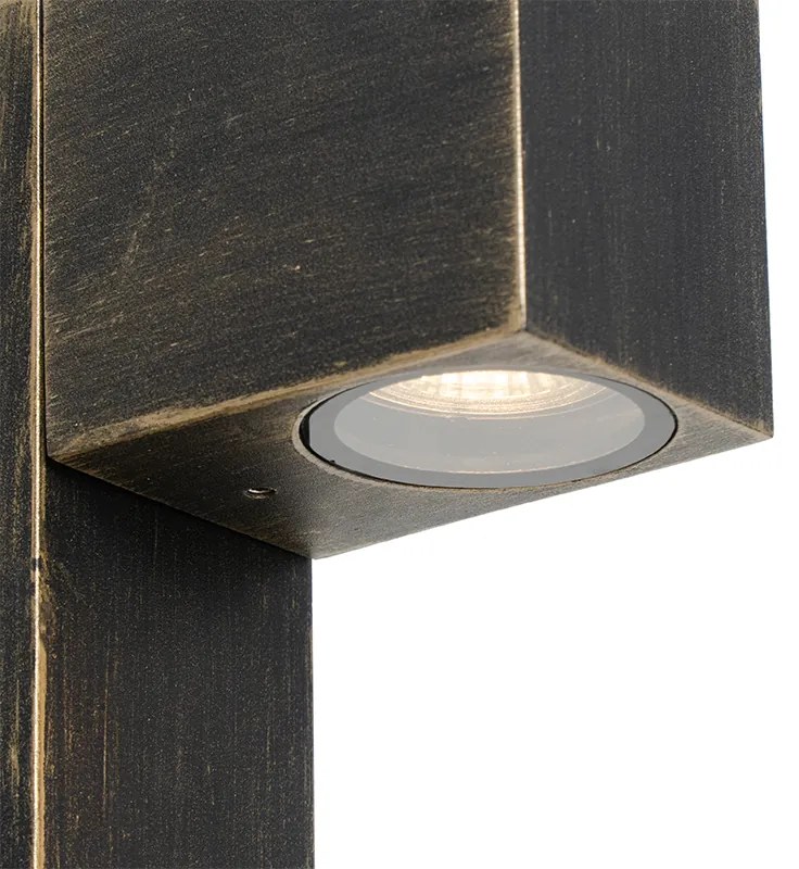 Zewnetrzna Industrialna lampa stojąca zewnętrzna antyczne złoto 35 cm IP44 - BalenoPrzemysłowy Oswietlenie zewnetrzne