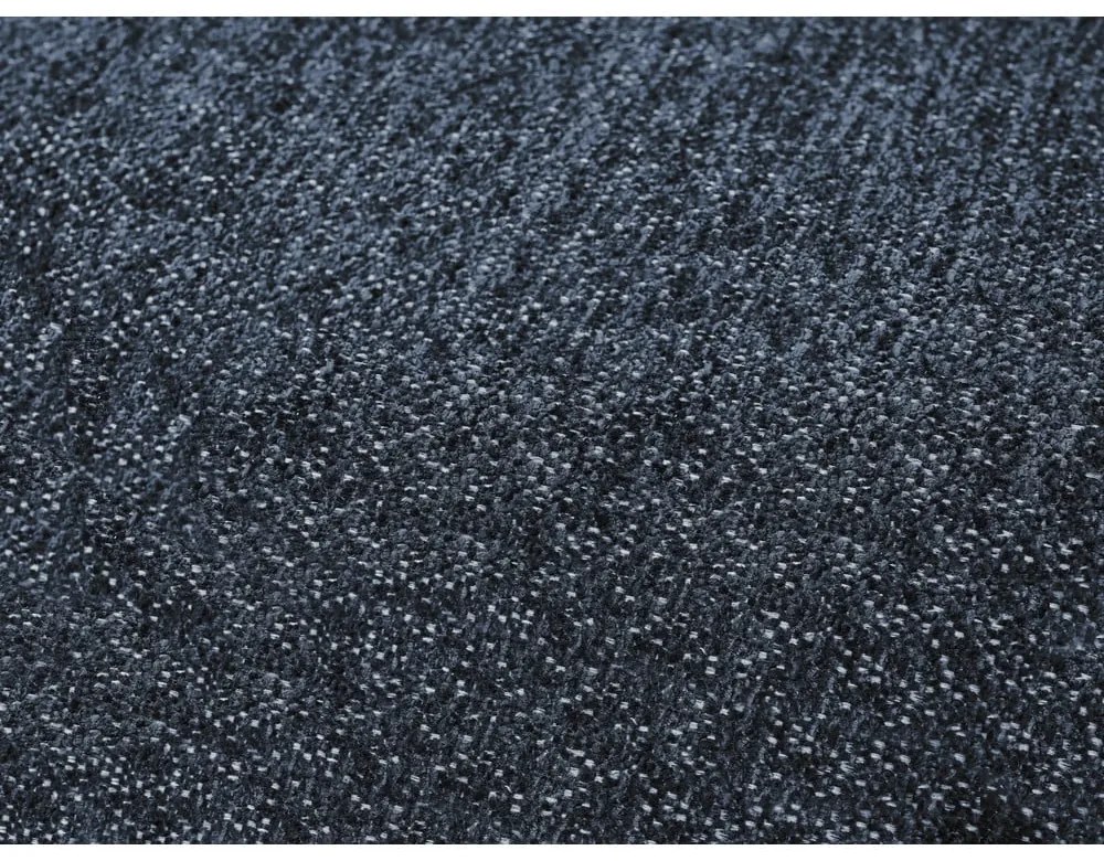 Ciemnoniebieska sofa z tkaniny szenilowej 278 cm Everest – Bobochic Paris