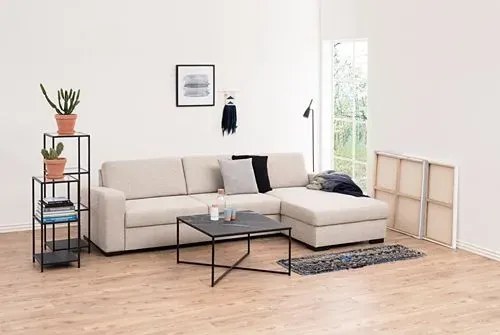 Regał - czarny + dąb M9-K18