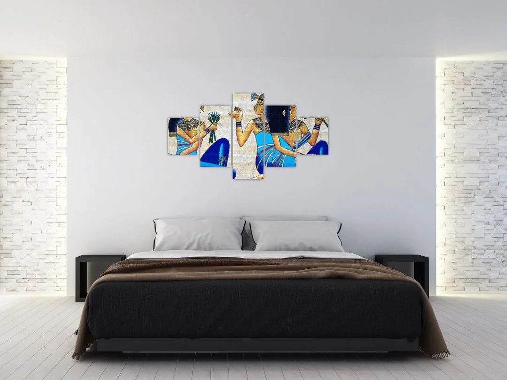 Obraz - Malarstwo egipskie (125x70 cm)
