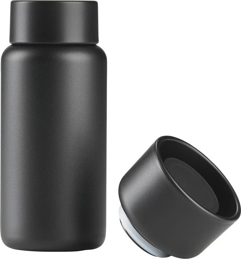 Czarny kubek termiczny ze stali nierdzewnej 400 ml Singles – Zone