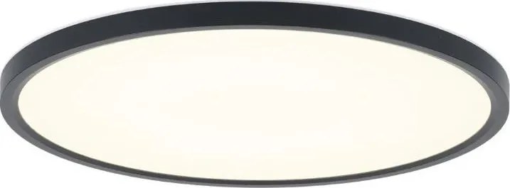 Rabalux 75084 - LED łazienkowa lampa sufitowa LAUTREC 24W/230V Ø 40 cm IP44 czarna