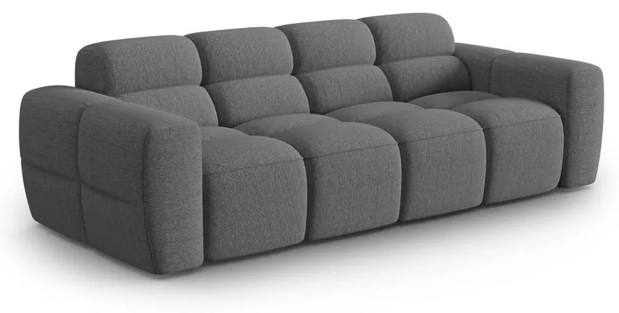 Szara sofa 256 cm Lisa – Micadoni Home