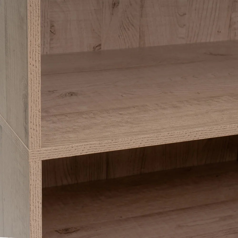 Otwarta szafa modułowa w dekorze dębu w naturalnym kolorze 60x180x45 cm Modular – Casa Selección