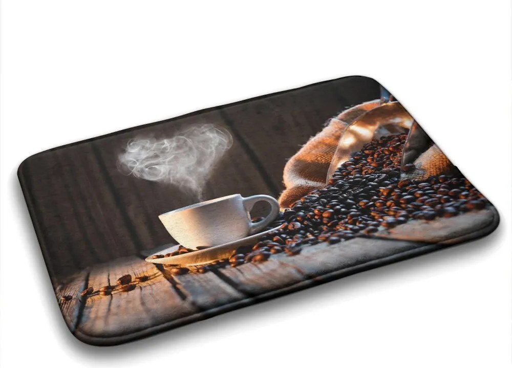 Dywanik pod prysznic Dywanik pod prysznic Kawa Serce