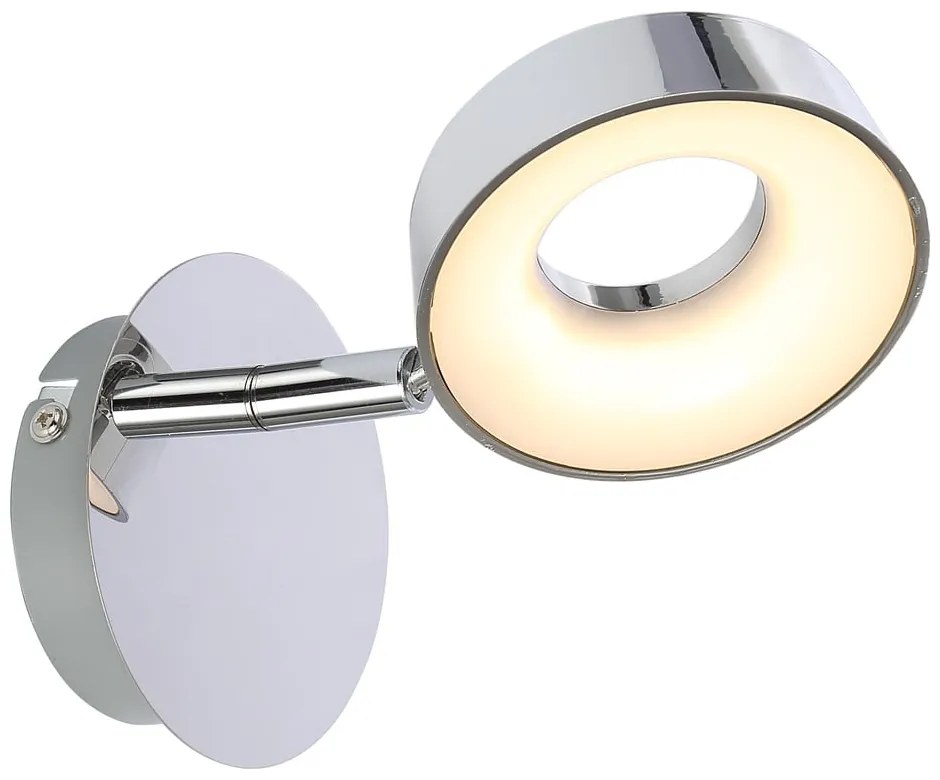 Kinkiet LED w kolorze srebra z połyskiem Isla – Candellux Lighting