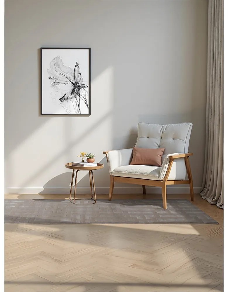 Beżowy chodnik 80x240 cm Perles Onyx – Elle Decoration
