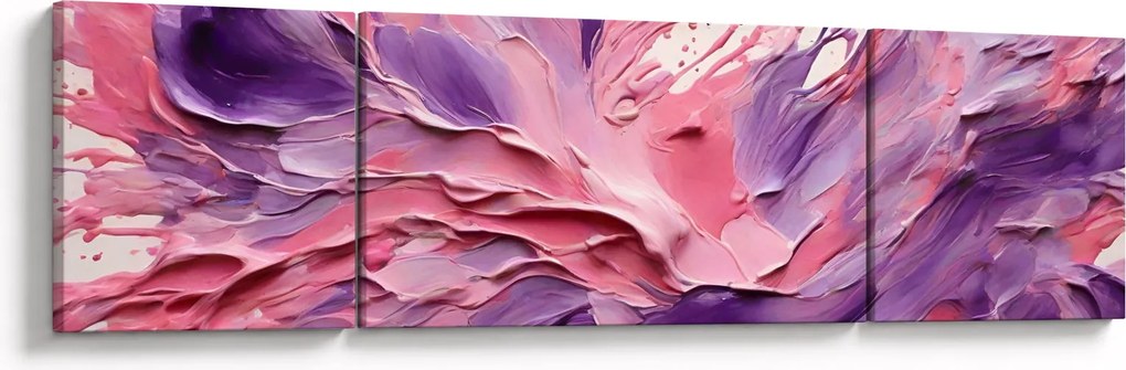 Obraz - Romantyczna abstrakcja (170x50 cm)