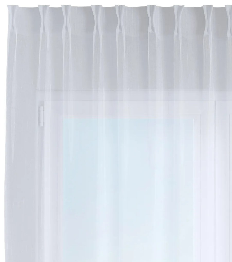 Firana na haczykach flex podwójnych