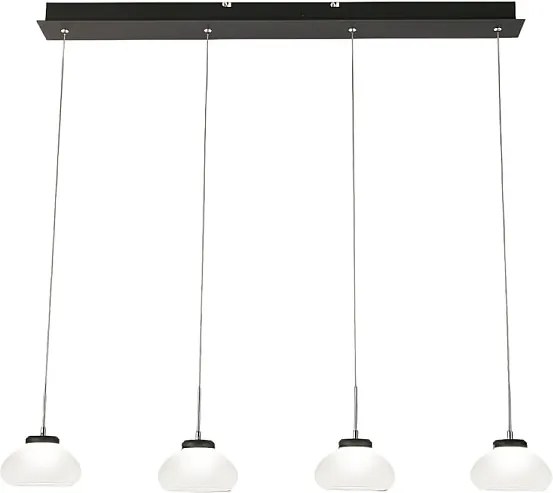 Arabella - Lampa wisząca Fabas Luce 4-punktowa - 32W LED - Biały Nowoczesny design