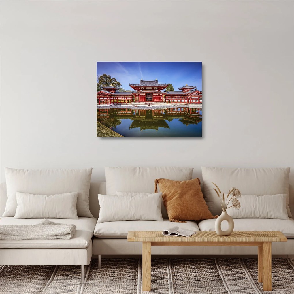 Obraz na szkle - Świątynia buddyjska (70x50 cm)