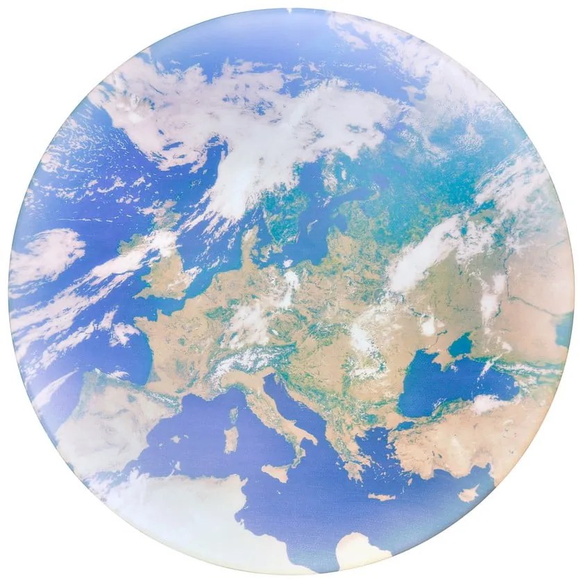 Niebieska dziecięca lampa sufitowa LED ø 37 cm Terra – Reality