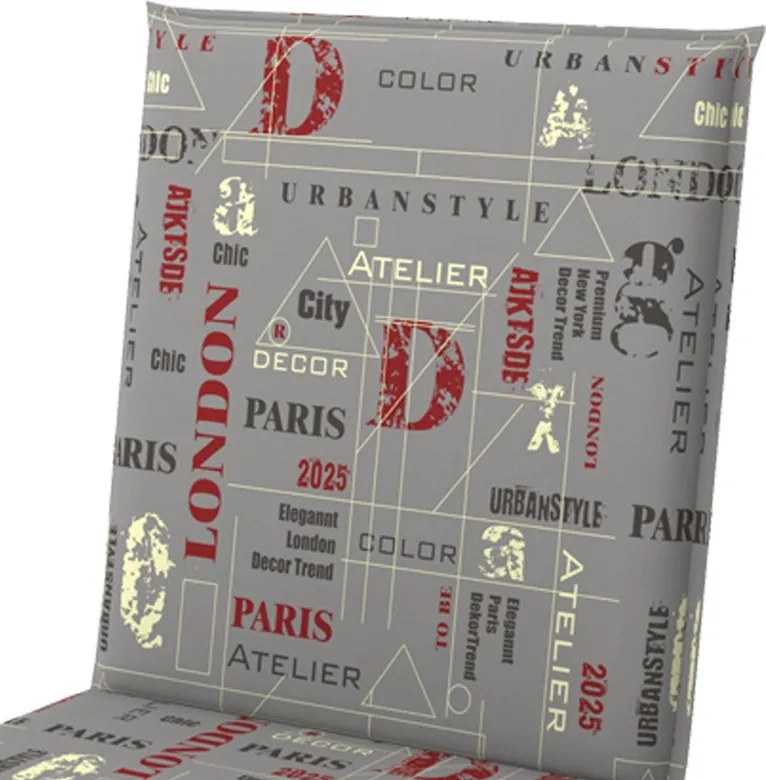 Doppler LIVING 1112 czerwony/szary